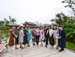陜西省委黨校市廳級領(lǐng)導(dǎo)干部進修班考察人文園林韓城項目